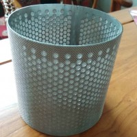 Stainless Steel Sintered Perforated Wire Mesh Filter Tube